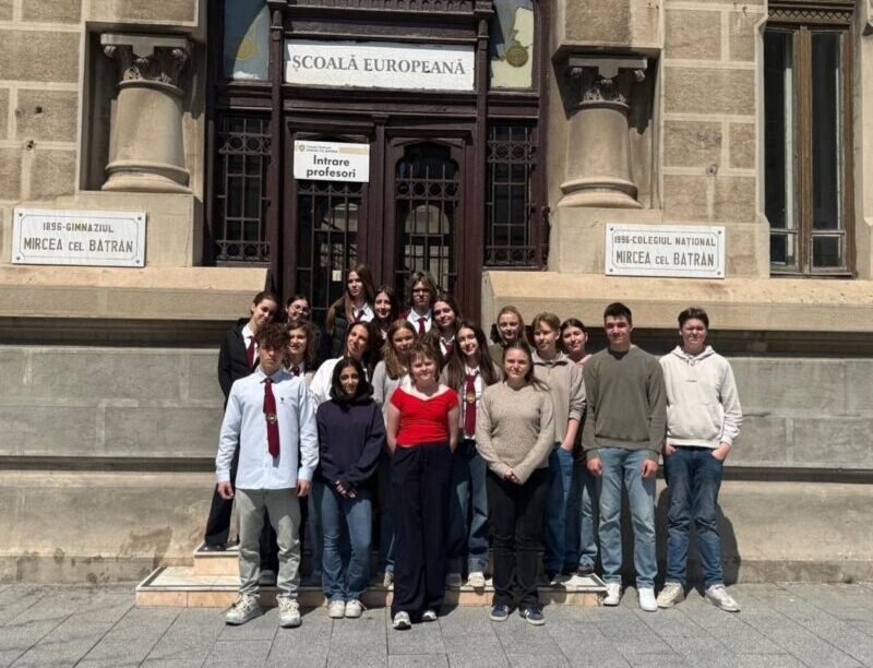 Experiență Erasmus la Colegiul Național Mircea cel Bătrân. Elevi din Norvegia, lecții despre incluziune la Constanța