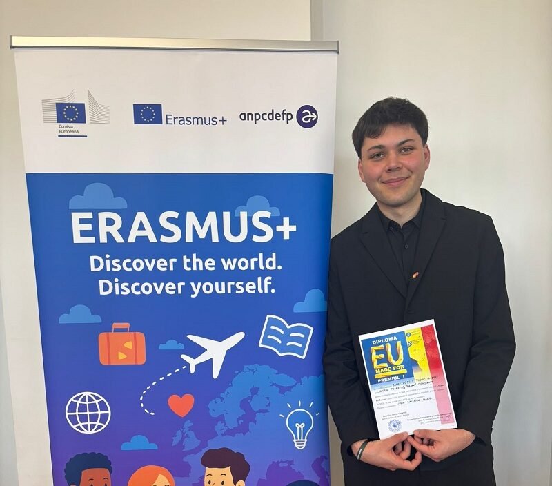 Excelență la Constanța! Liceul Teoretic Traian, locul I la concursul „Made for Europe”