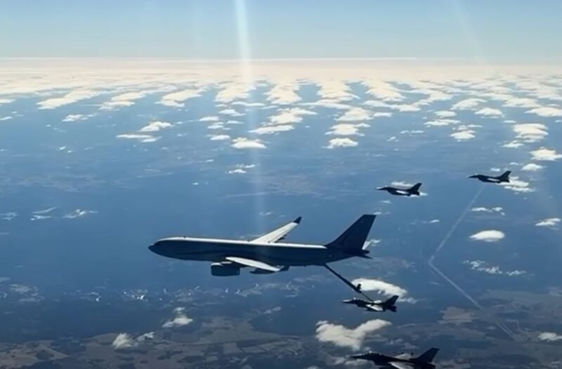 Avioanele F-16 ale României, exercițiu complex anti-dronă în Polonia