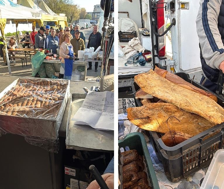 Prăpăd în Oborul din Mangalia! Carne și mezeluri ținute în condiții șocante