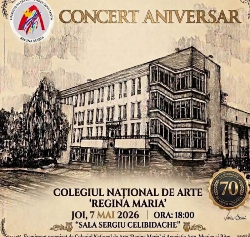 Spectacol special la Constanța. Colegiul de arte „Regina Maria” împlinește 70 de ani