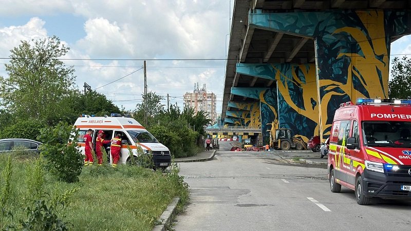 Tragedie la Medgidia. O femeie a murit după ce a căzut de pe pod