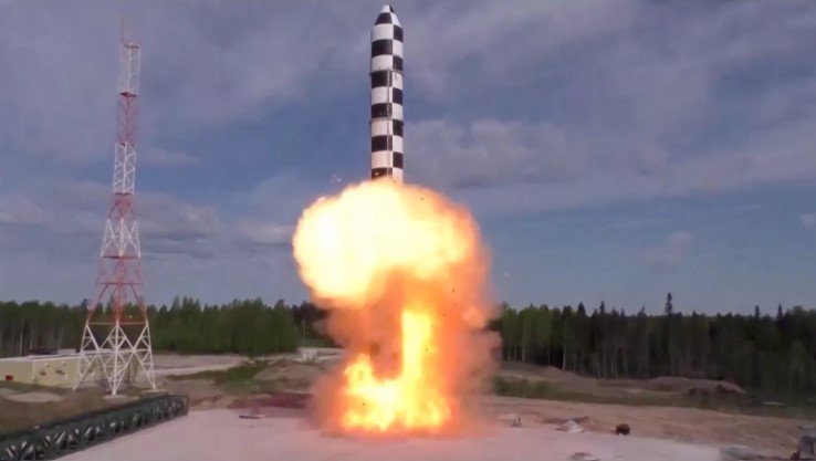 Rusia a testat noua rachetă balistică intercontinentală Sarmat
