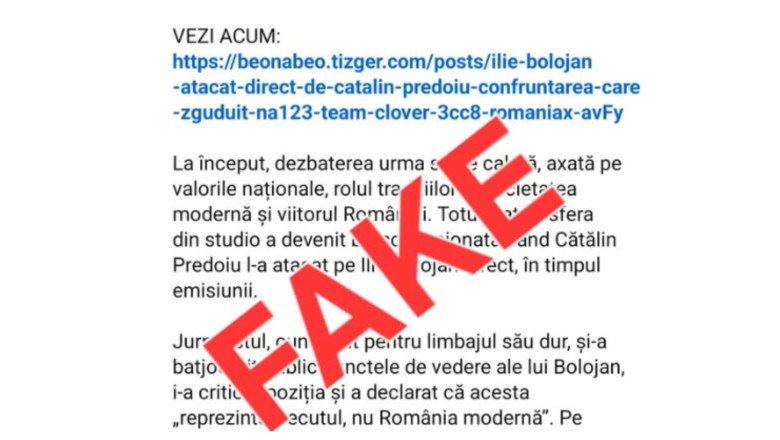 MAI atrage atenţia asupra unor informaţii false vizându-i pe Ilie Bolojan şi Cătălin Predoiu