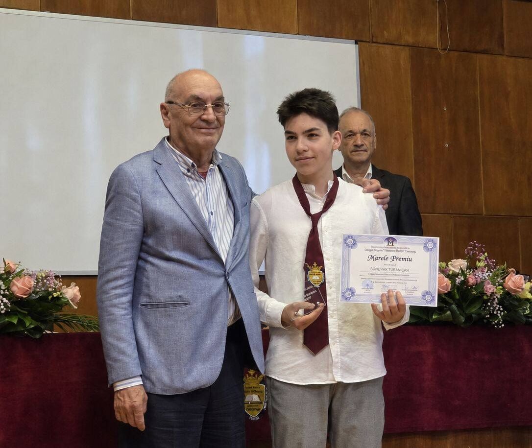 Mircistul Sonuvar Turan Can a cucerit Marele Premiu la ediția aniversară a concursului „N.N. Mihăileanu”